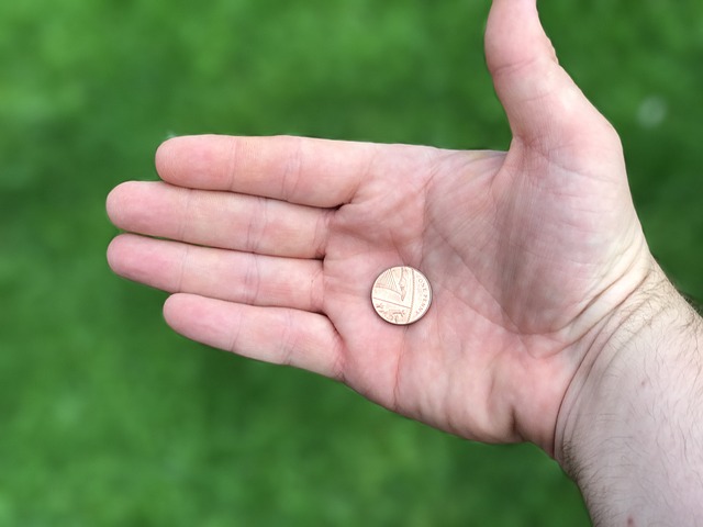 mince na dlani